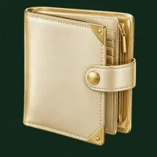 Leather bifold wallet — Wild Dice